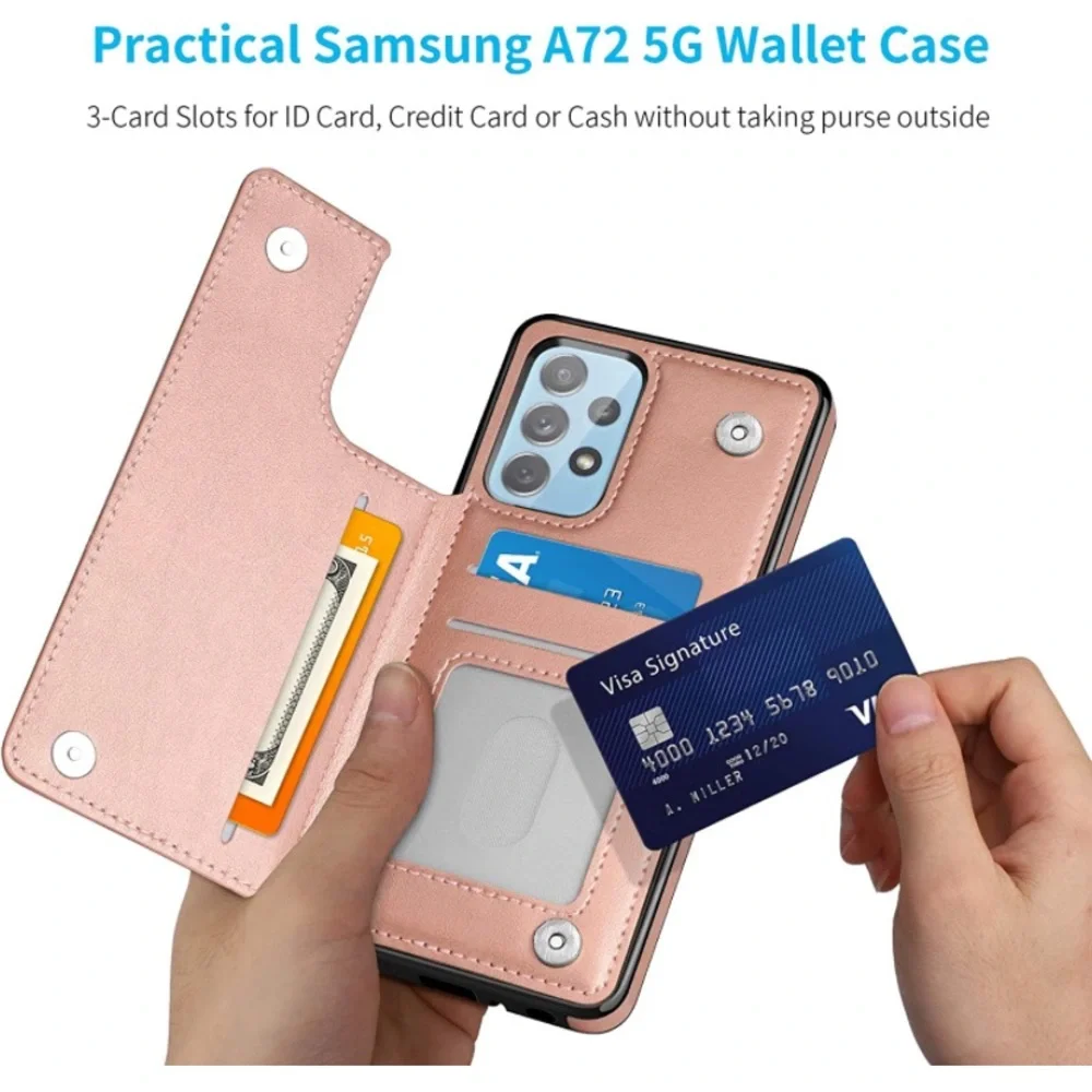 Galaxy A72 Wallet Case